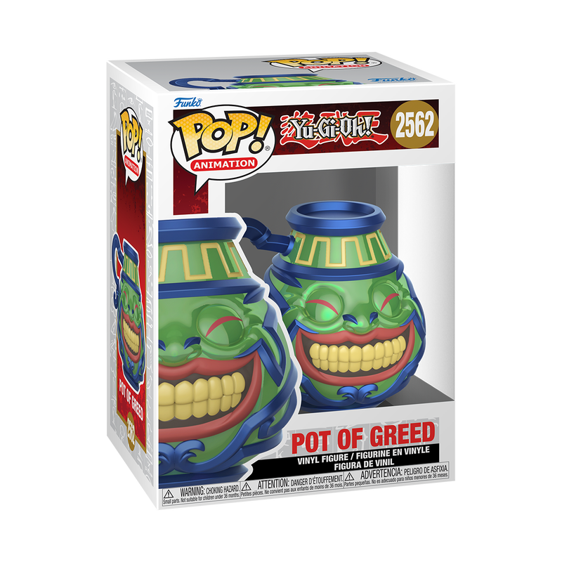 YU-GI-OH! S9 - POP FUNKO VINYL FIGURE 2562 POT OF GREED 9CM