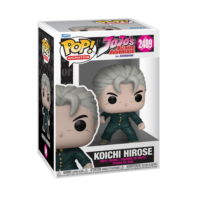 JOJO'S BIZARRE ADVENTURE S3 - POP FUNKO VINYL FIGURE 2489 KOICHI HIROSE 9CM