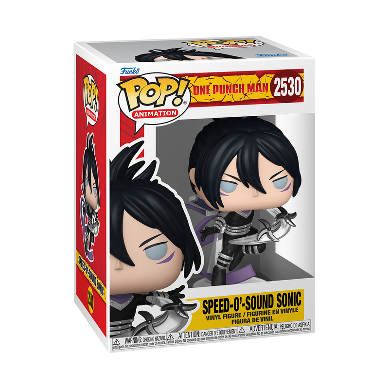 ONE PUNCH MAN S2 - POP FUNKO VINYL FIGURE 2530 SPEED-O'-SOUND SONIC 9CM