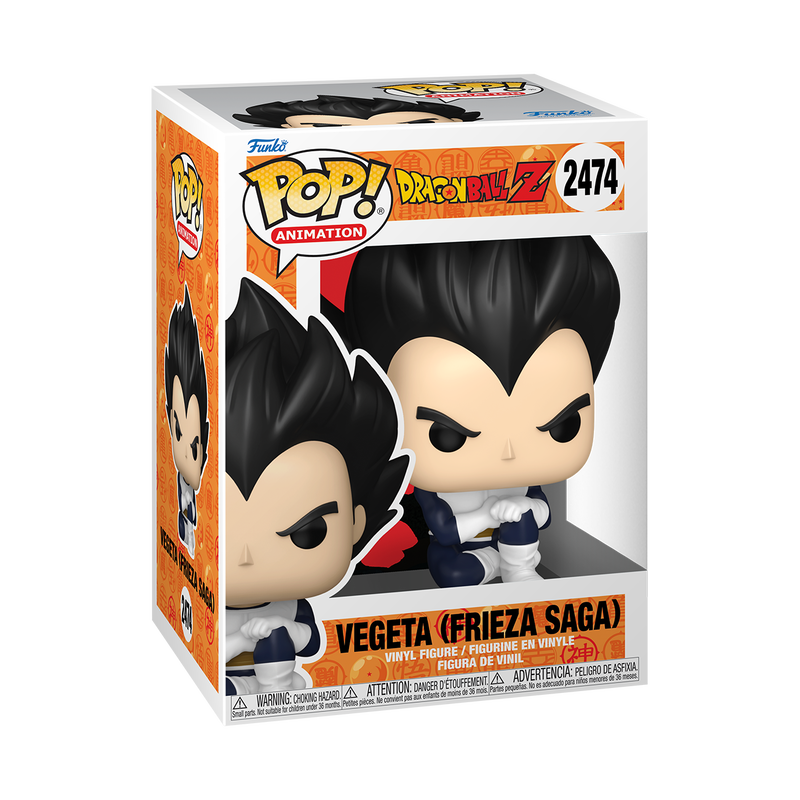 DRAGONBALL Z S12 - POP FUNKO VINYL FIGURE 2474 VEGETA (FRIEZA SAGA) 9CM
