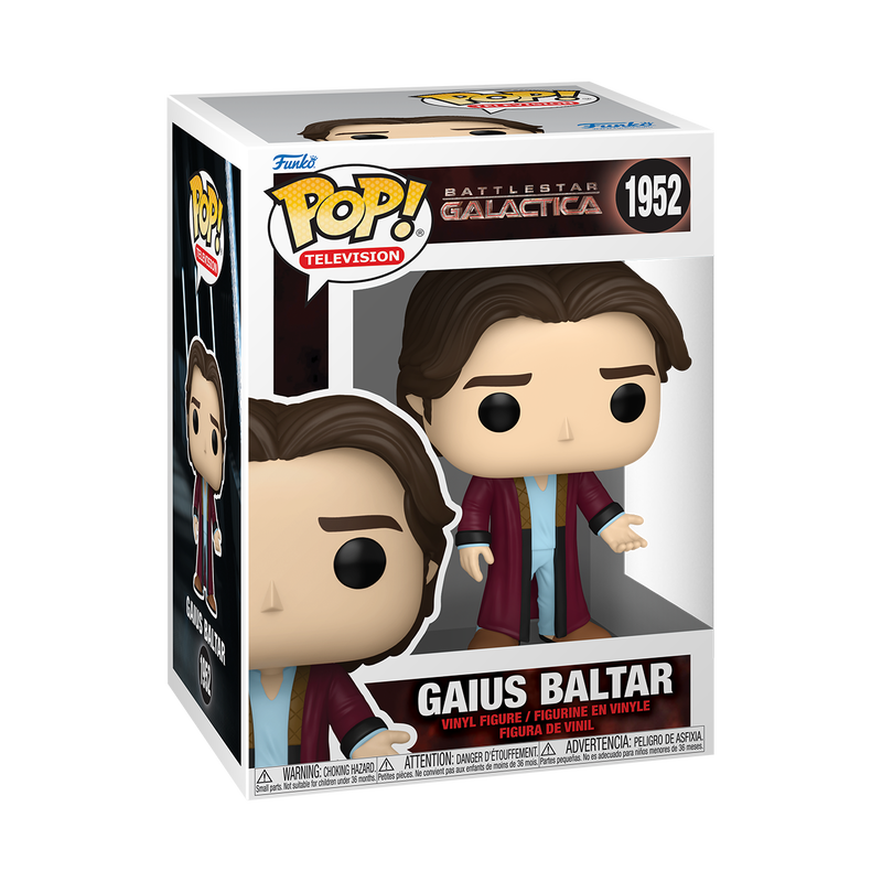 BATTLESTAR GALACTICA (2004) - POP FUNKO VINYL FIGURE 1952 GAIUS BALTAR 9CM