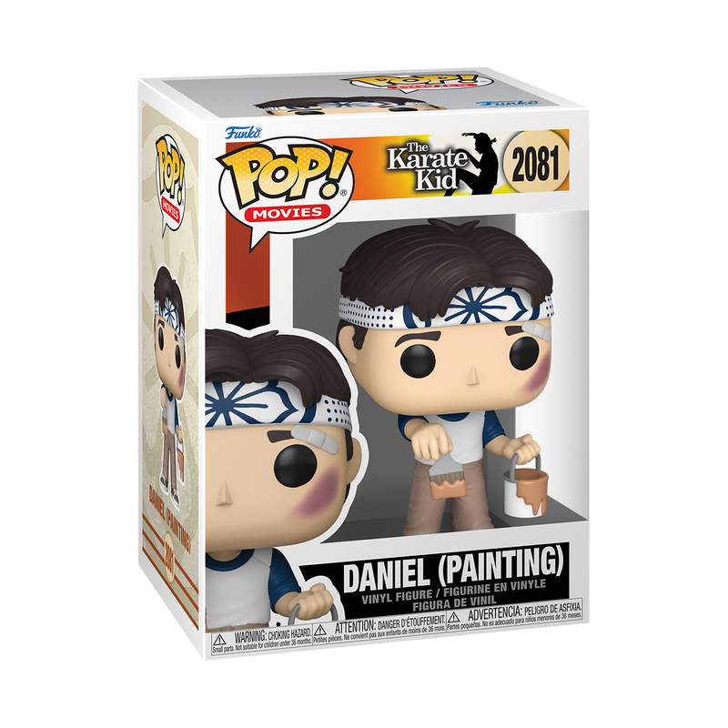 THE KARATE KID S2 - POP FUNKO VINYL FIGURE 2081 DANIEL (PAINTING) 9CM