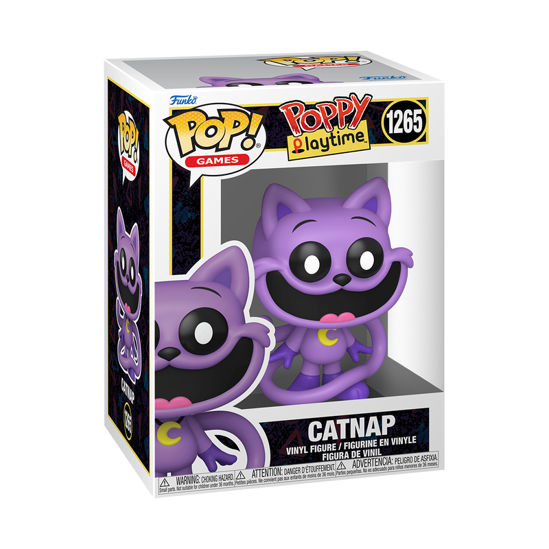 POPPY PLAYTIME S1 - POP FUNKO VINYL FIGURE 1265 CATNAP 9CM