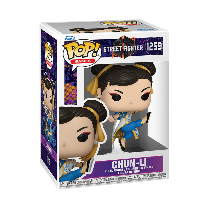 STREET FIGHTER 6 - POP FUNKO VINYL FIGURE 1259 CHUN-LI 9CM