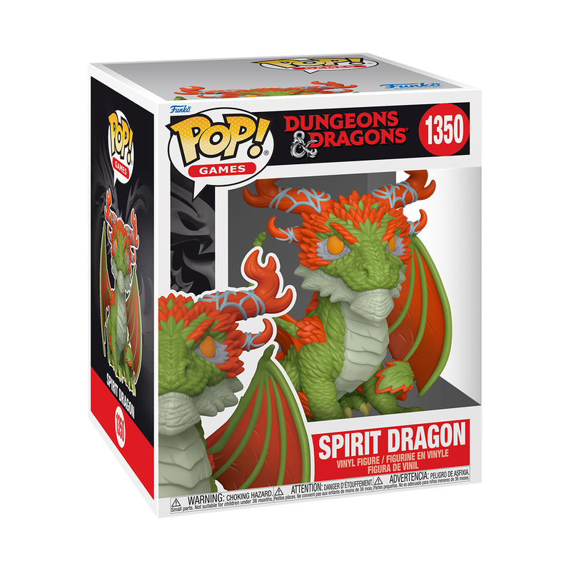 DUNGEONS & DRAGONS S6 - POP FUNKO SUPER VINYL FIGURE 1350 SPIRIT DRAGON 15CM