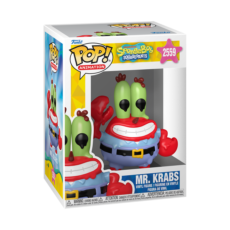 SPONGEBOB S6 - POP FUNKO VINYL FIGURE 2559 MR. KRABS 9CM
