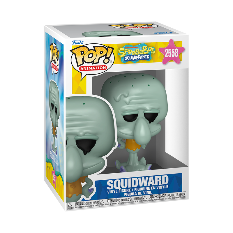 SPONGEBOB S6 - POP FUNKO VINYL FIGURE 2558 SQUIDWARD 9CM