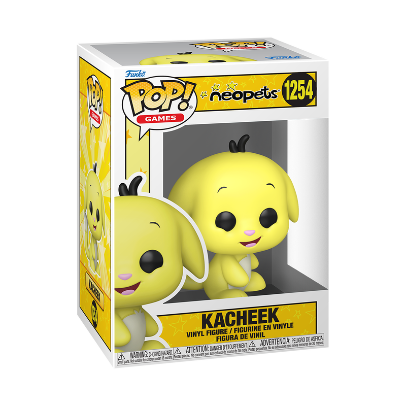 NEOPETS S1 - POP FUNKO VINYL FIGURE 1254 KACHEEK 9CM