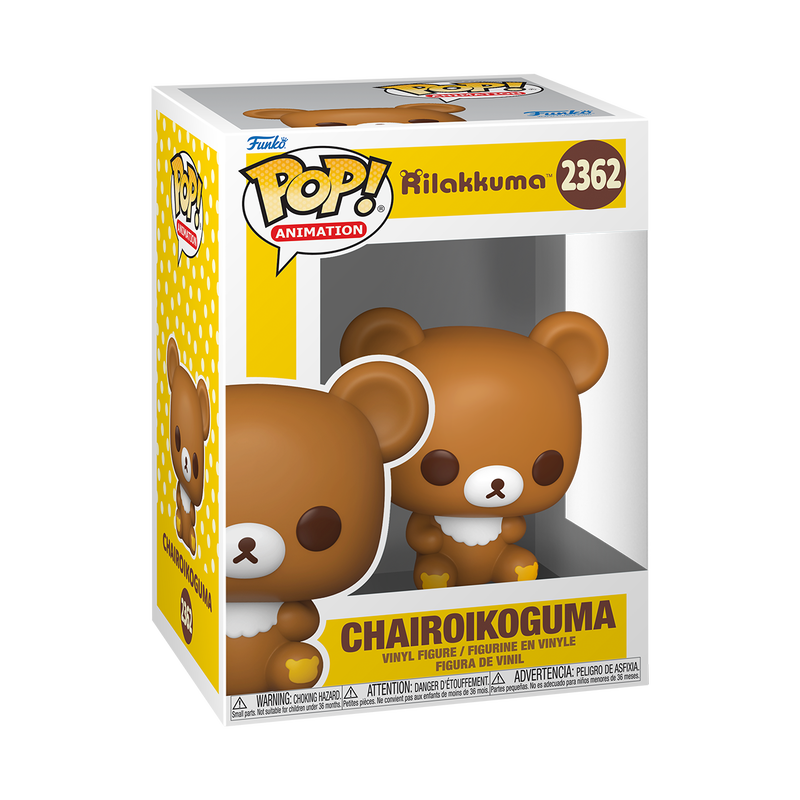 RILAKKUMA S1 - POP FUNKO VINYL FIGURE 2362 CHAIROIKOGUMA 9CM