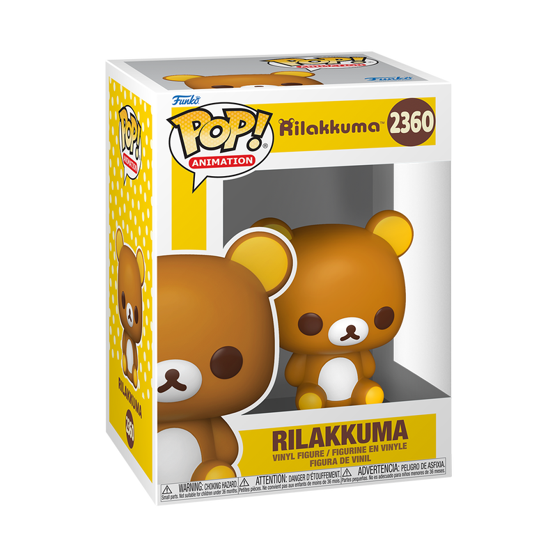 RILAKKUMA S1 - POP FUNKO VINYL FIGURE 2360 RILAKKUMA 9CM