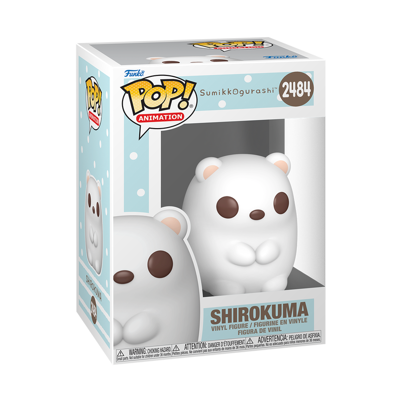 SUMIKKO GURASHI S1 - POP FUNKO VINYL FIGURE 2484 SHIROKUMA 9CM
