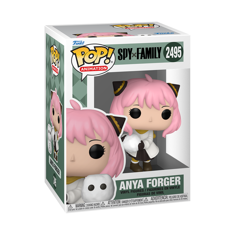 SPY X FAMILY - POP FUNKO VINYL FIGURE 2495 ANYA FORGER (HOLIDAY) 9CM