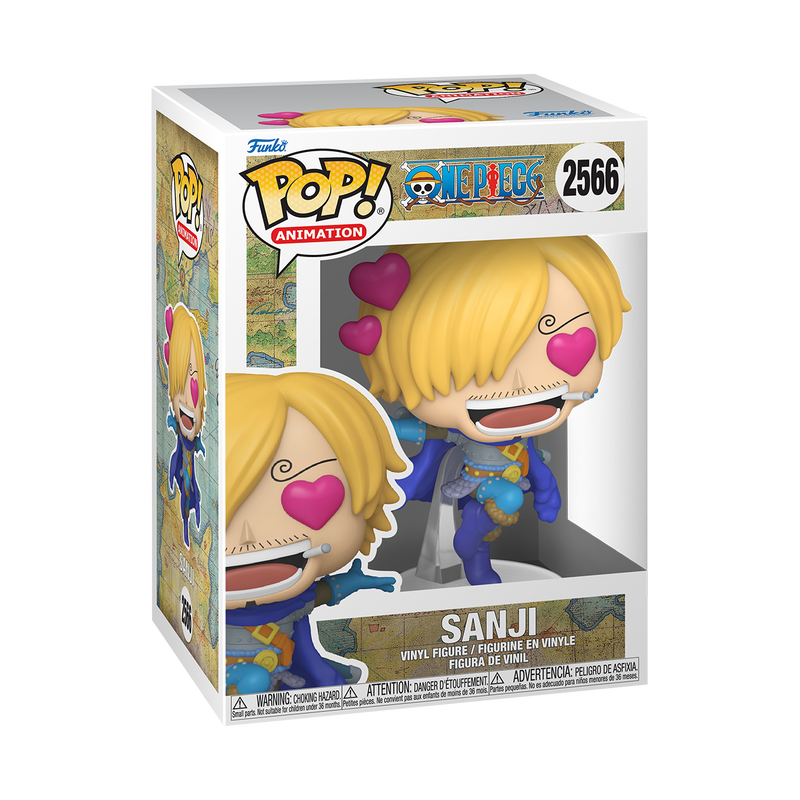 ONE PIECE S16 - POP FUNKO VINYL FIGURE 2566 SANJI (SWOONING) 9CM