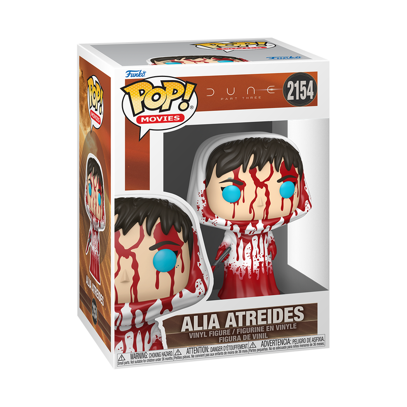 DUNE 3 - POP FUNKO VINYL FIGURE 2154 ALIA ATREIDES (BLOODY) 9CM