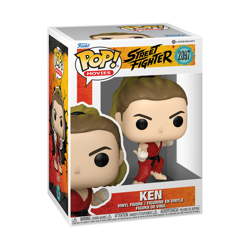 STREET FIGHTER (2026) - POP FUNKO VINYL FIGURE 2097 KEN 9CM