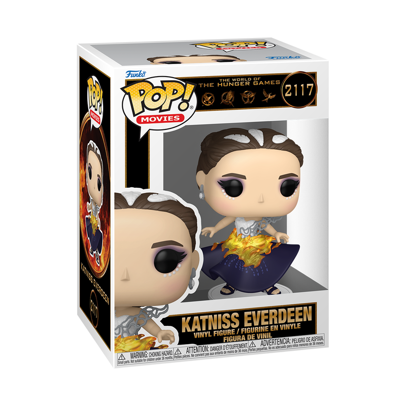 HUNGER GAMES S2 - POP FUNKO VINYL FIGURE 2117 KATNISS EVERDEEN (WITH WEDDING DRESS) 9CM