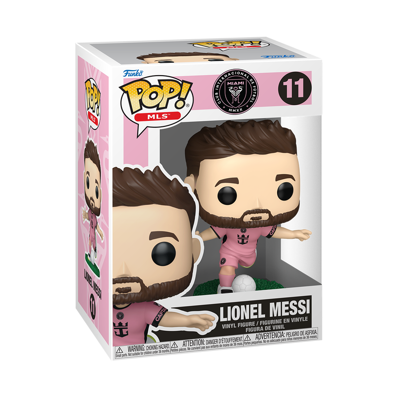 MLS S2 - POP FUNKO VINYL FIGURE 11 LIONEL MESSI (MIAMI) 9CM