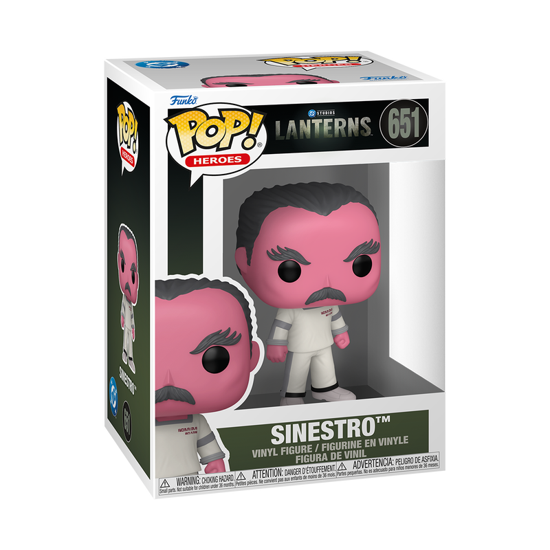 DC: LANTERNS - POP FUNKO VINYL FIGURE 651 SINESTRO 9CM