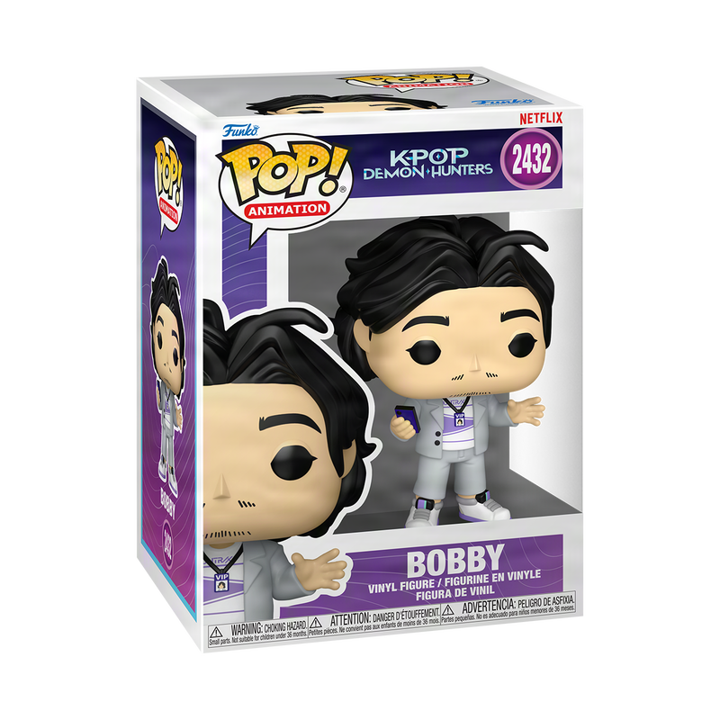 KPOP DEMON HUNTERS S2 - POP FUNKO VINYL FIGURE 2432 BOBBY 9CM
