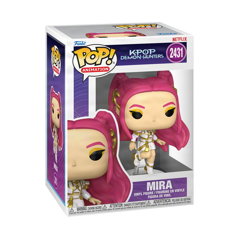 KPOP DEMON HUNTERS S2 - POP FUNKO VINYL FIGURE 2431 MIRA (WHAT IT SOUNDS LIKE) 9CM