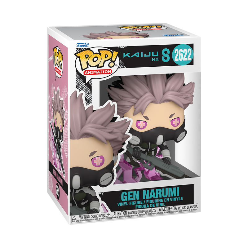 KAIJU NO8 S3 - POP FUNKO VINYL FIGURE 2622 GEN NARUMI (POWER UP) 9CM