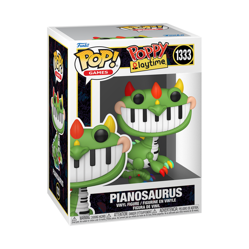POPPY PLAYTIME S2 - POP FUNKO VINYL FIGURE 1333 PIANASAURUS 9CM