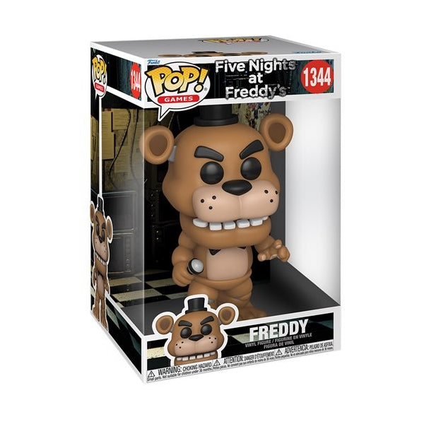 FIVE NIGHTS AT FREDDY’S - POP FUNKO JUMBO VINYL FIGURE 1344 FREDDY 25CM