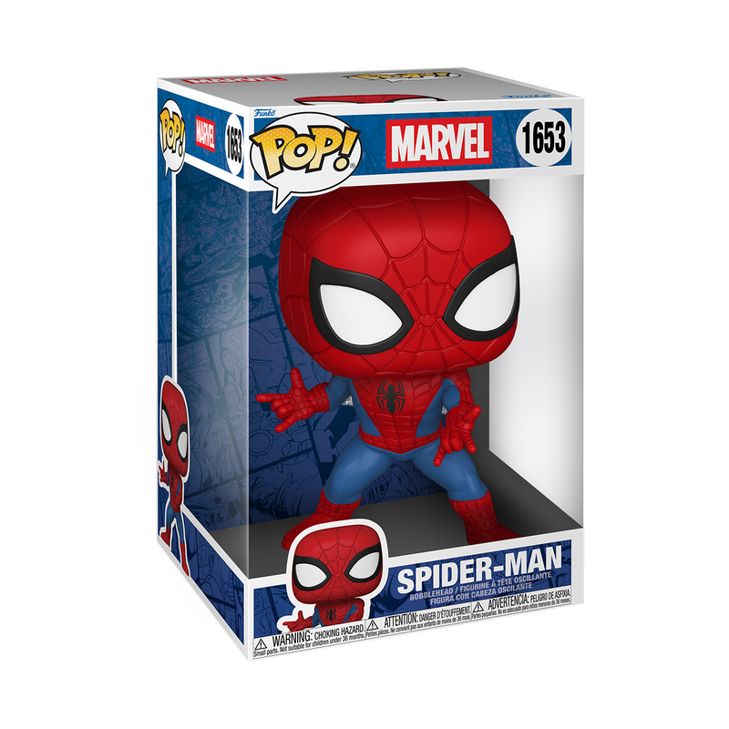 MARVEL - POP FUNKO JUMBO VINYL FIGURE 1653 SPIDER-MAN 25CM