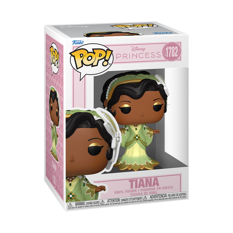 DISNEY PRINCESS GRAND ENTRANCES S2 - POP FUNKO VINYL FIGURE 1782 TIANA 9CM