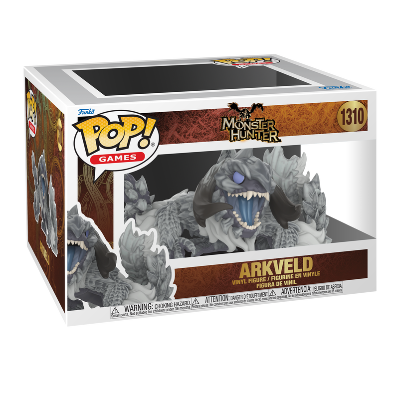 MONSTER HUNTER WILDS S1 - POP FUNKO SUPER VINYL FIGURE 1310 ARKVELD 15CM