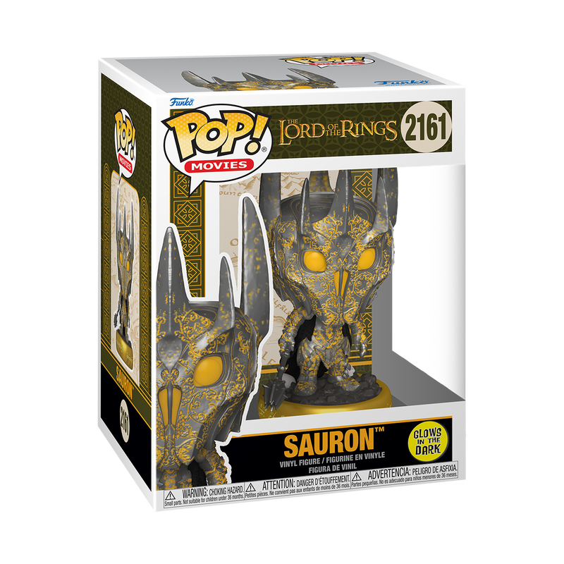 THE LORD OF THE RINGS S11 - POP FUNKO PREMIUM VINYL FIGURE 2161 SAURON (GW) 9CM
