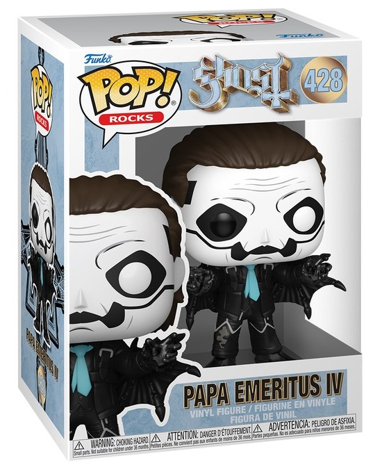 MUSIC: GHOST - POP FUNKO VINYL FIGURE 468 PAPA EMERITUS IV 9CM