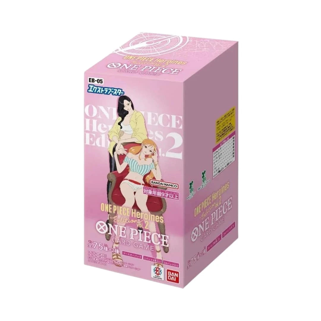 One Piece Card Game EB-05 Heroines Edition Vol.2 Display Japanisch