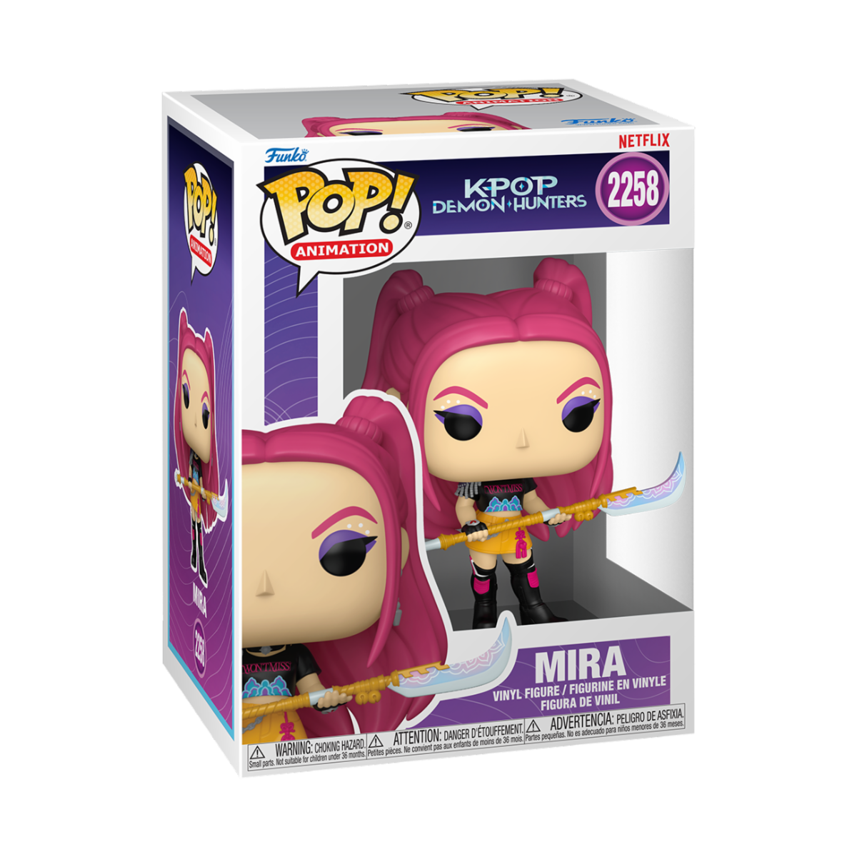 KPOP DEMON HUNTERS - POP FUNKO VINYL FIGURE 2258 MIRA 9CM