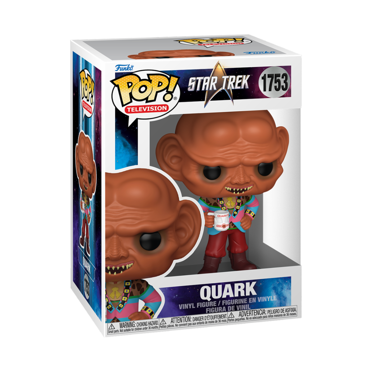STAR TREK - POP FUNKO VINYL FIGURE 1753 QUARK 9CM