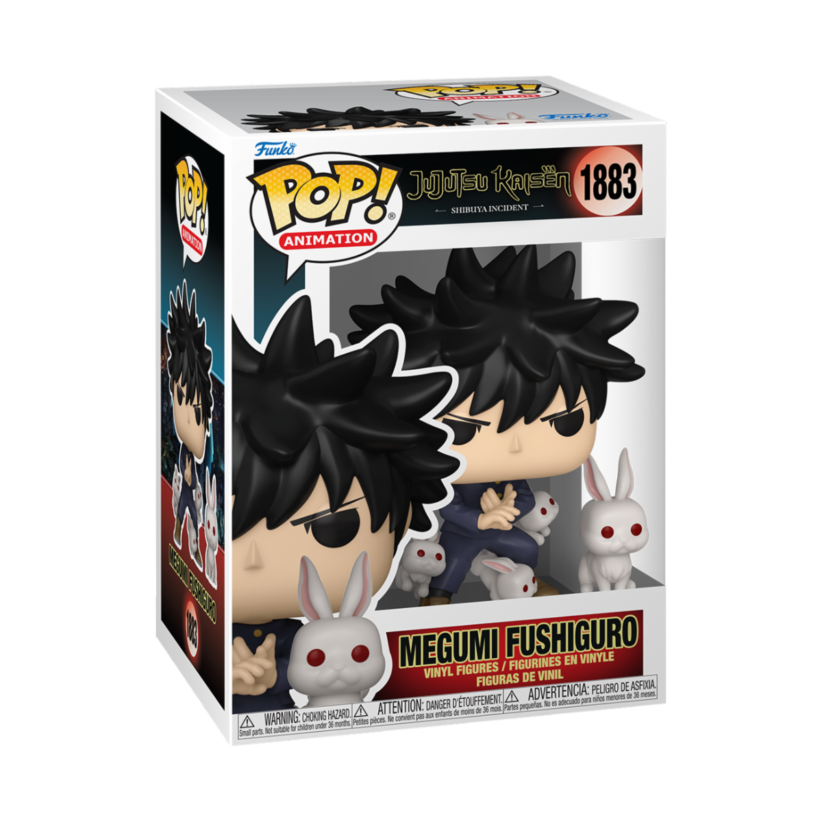 JUJUTSU KAISEN - POP FUNKO VINYL FIGURE 1883 MEGUMI (RABBIT) 9CM