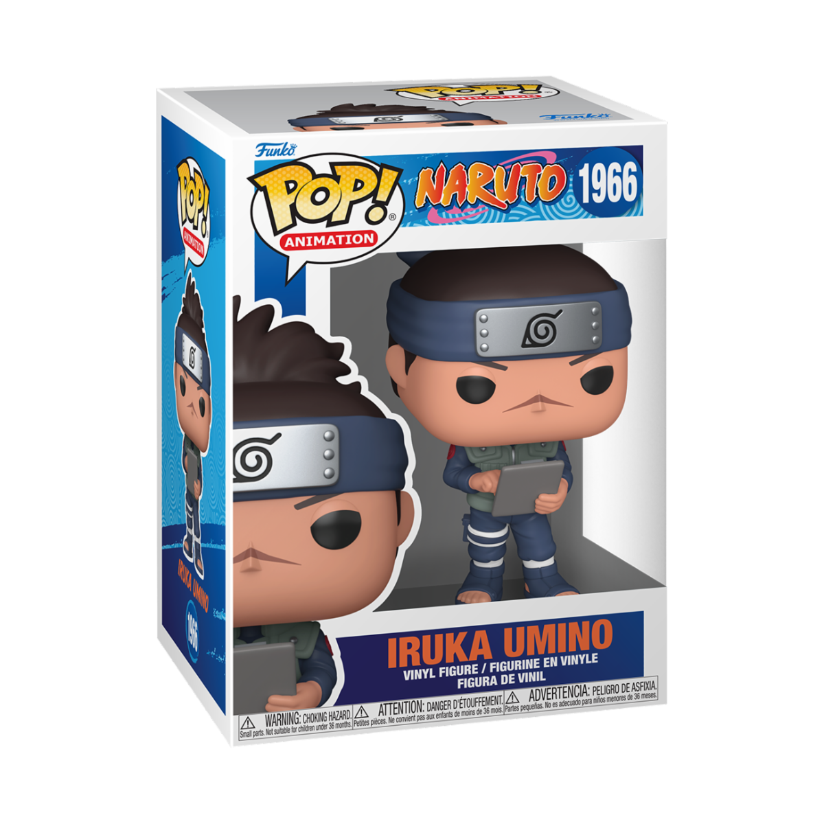 NARUTO: SHIPPUDEN - POP FUNKO VINYL FIGURE 1966 IRUKA UMINO 9CM