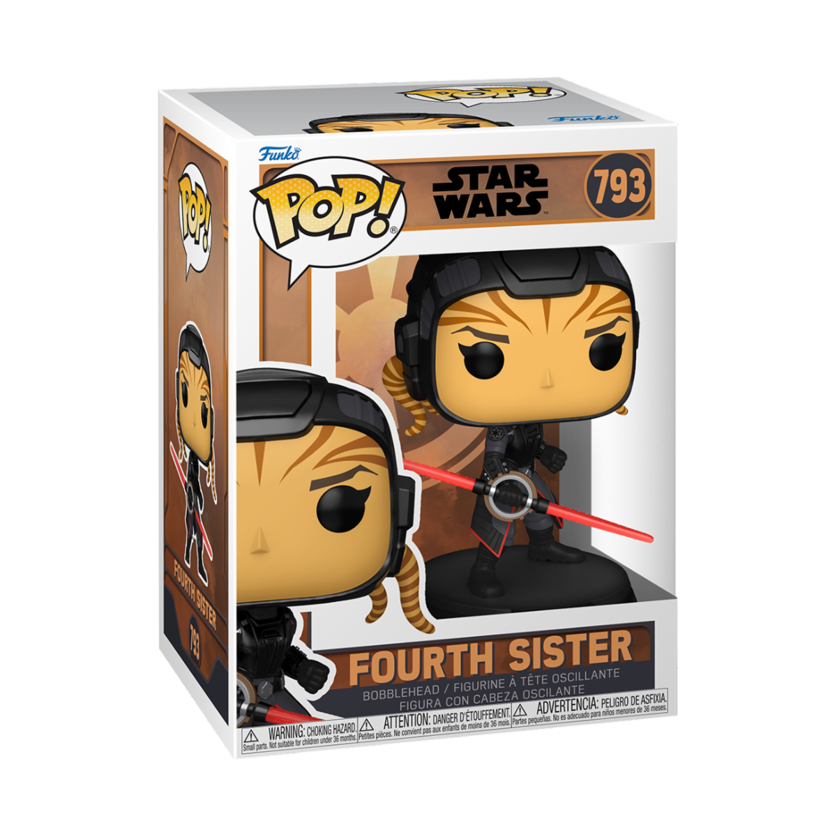 STAR WARS: TALES OF THE EMPIRE - POP FUNKO VINYL FIGURE 793 FOURTH SISTER 9CM