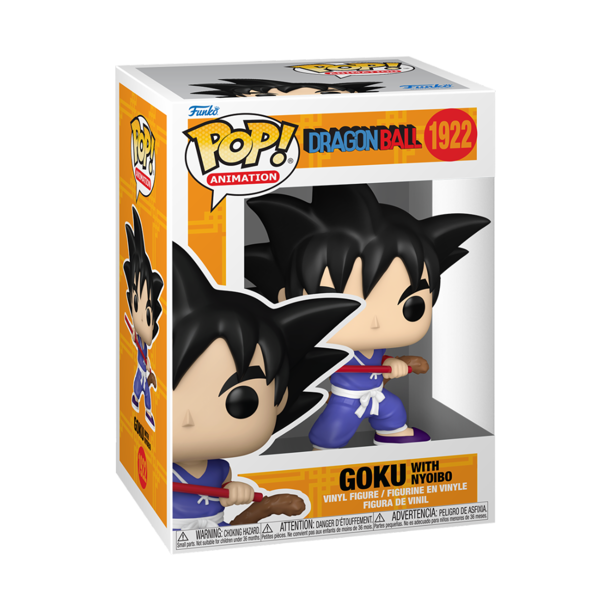 DRAGON BALL - POP FUNKO VINYL FIGURE 1922 GOKU (NYOIBOU) 9CM