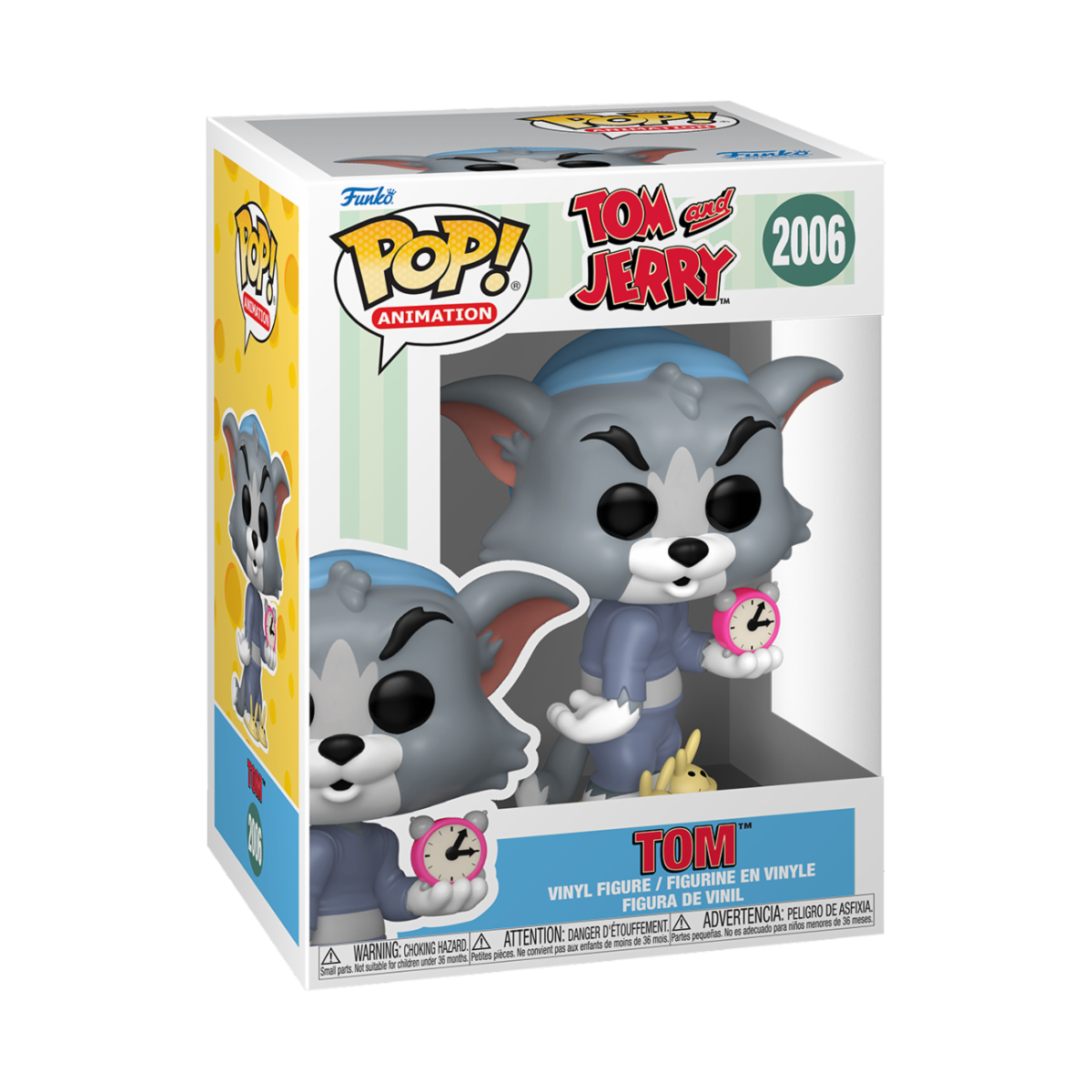 TOM & JERRY S4 - POP FUNKO VINYL FIGURE 2006 TOM 9CM