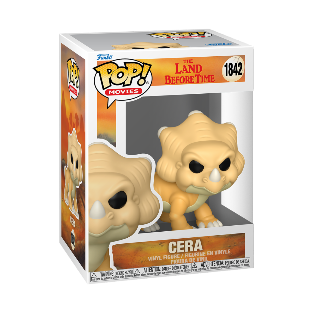 THE LAND BEFORE TIME - POP FUNKO VINYL FIGURE 1842 CERA 9CM