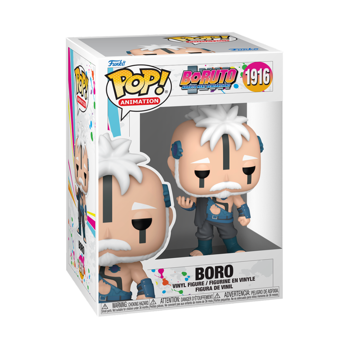 BORUTO: NARUTO NEXT GENERATION - POP FUNKO VINYL FIGURE 1916 BORO 9CM