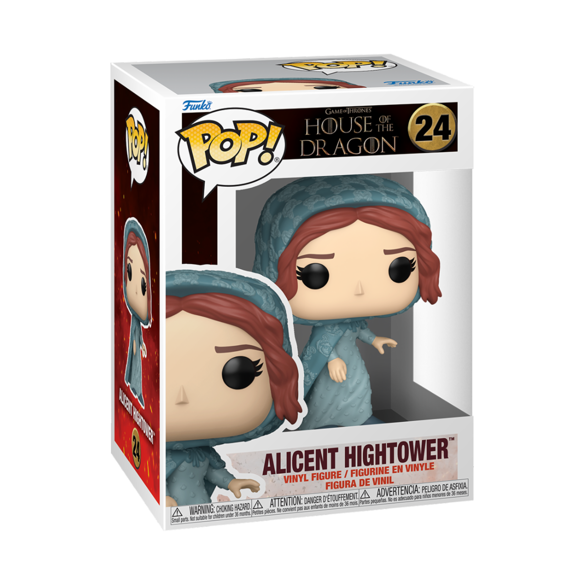 GAME OF THRONES: HOUSE OF THE DRAGON - POP FUNKO VINYL FIGURE 24 ALICENT HIGHTOWER 9CM