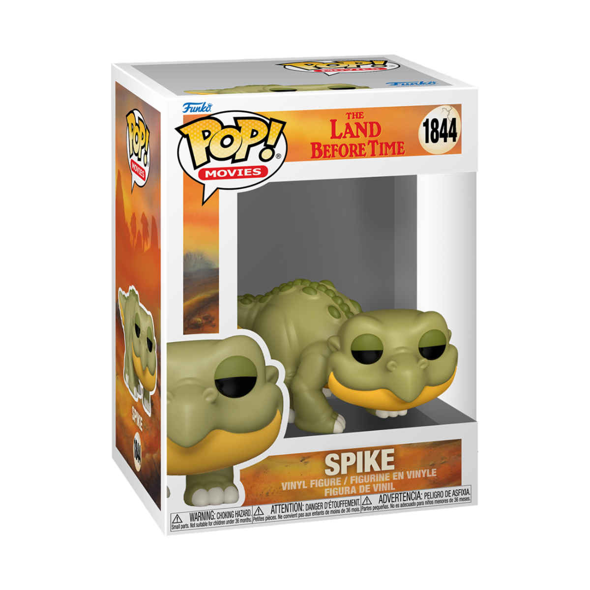 THE LAND BEFORE TIME - POP FUNKO VINYL FIGURE 1844 SPIKE 9CM