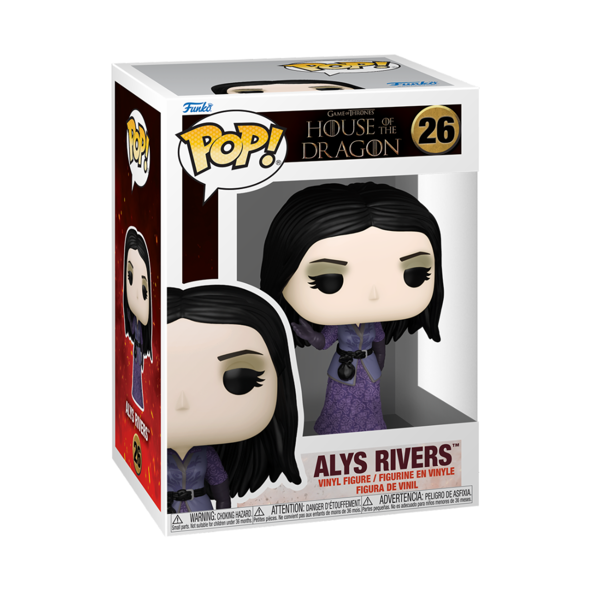 GAME OF THRONES: HOUSE OF THE DRAGON - POP FUNKO VINYL FIGURE 26 ALYS RIVERS 9CM