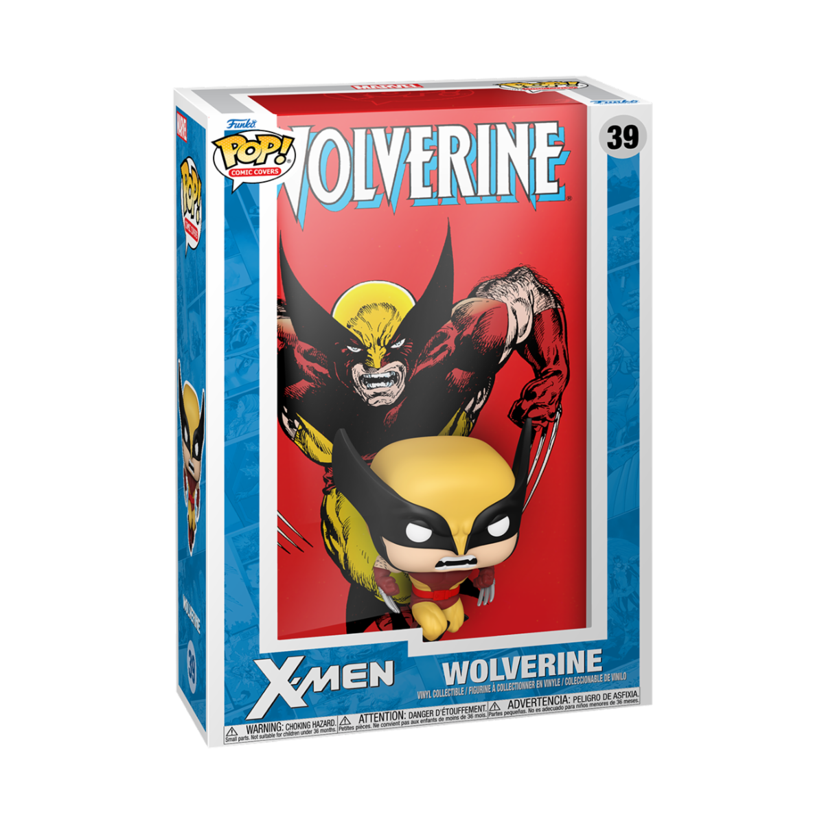 MARVEL: WOLVERINE - POP FUNKO COMIC COVER VINYL FIGURE 39 WOLVERINE #17 9CM