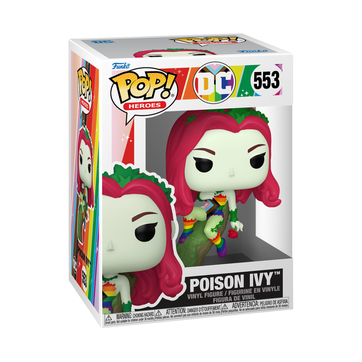 DC COMICS: PRIDE 2025 - POP FUNKO VINYL FIGURE 553 POISON IVY 9CM