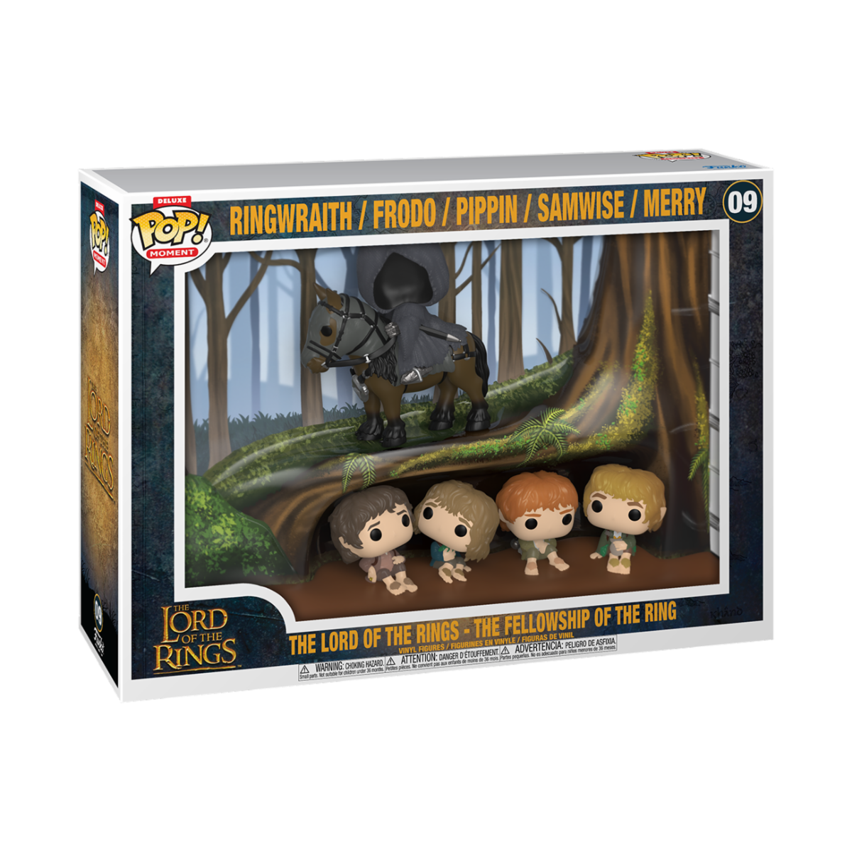 THE LORD OF THE RINGS - POP FUNKO MOVIE MOMENT DELUXE VINYL FIGURE 09 THE FELLOWSHIP OF THE RING 9CM