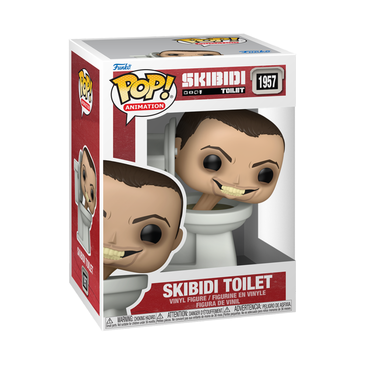 SKIBIDI TOILET - POP FUNKO VINYL FIGURE 1957 SKIBIDI TOILET 9CM