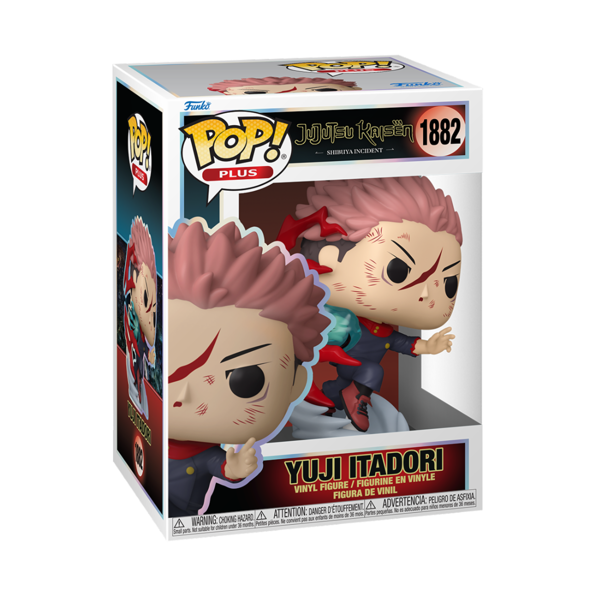 JUJUTSU KAISEN - POP FUNKO VINYL FIGURE 1882 YUJI ITADORI 9CM